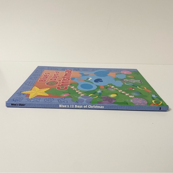2002 Blues Clues 12 Days of Christmas Book - Picture 7 of 16